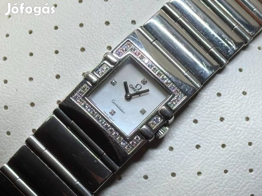 Omega Constellation Quadra Diamond Lgsw