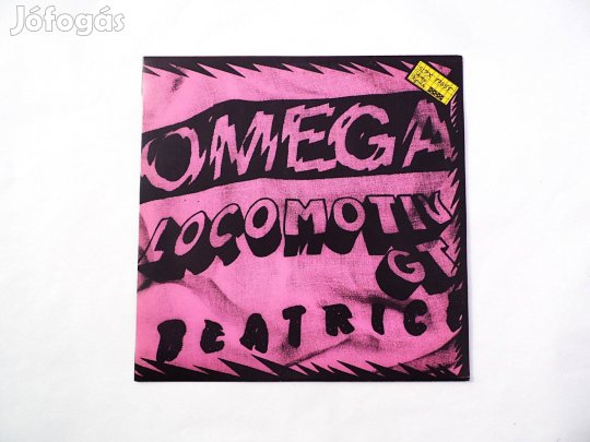 Omega Locomotív GT Beatrice '80 Kisstadion c. LP bakelit nagylemeze M-