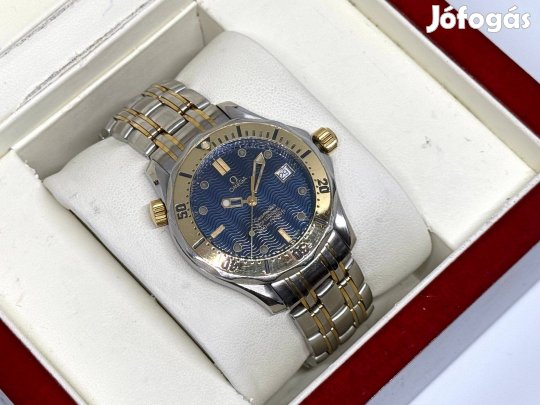 Omega Seamaster 300M Midsize Quartz 36 arany-acél Lgsw