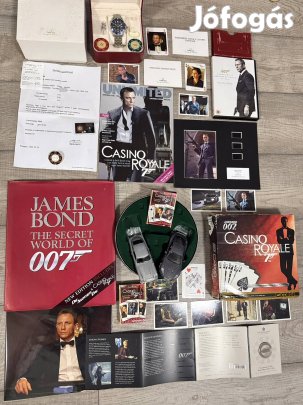 Omega Seamaster Casino Royale Szett - Prémium 007 Gyűjtői Csomag