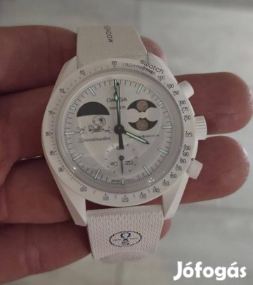 Omega x Swatch Mission to Earthphase-Moonshine Gold Cold Moon Snoopy S