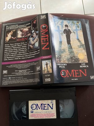 Omen 1 vhs nagytok horror. 
