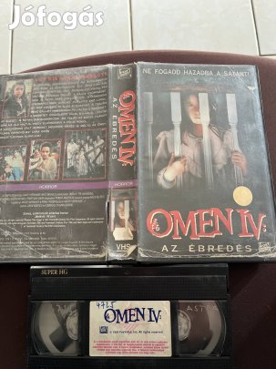 Omen 4 az ébredés vhs horror.  