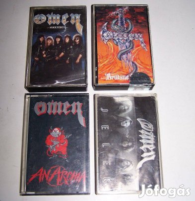Ómen kazetta-kollekció (4 db)