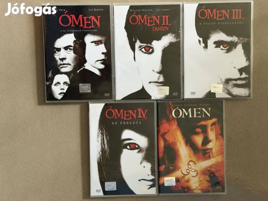 Ómen összes rész és a remake (6lemezes) dvd