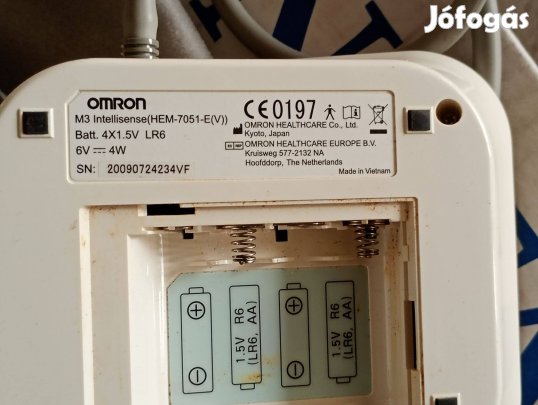 Omron M3 Intellisense (HEM-7154-E) 10000ft óbuda