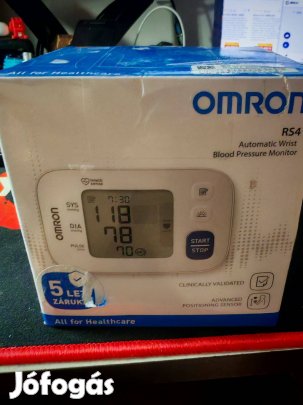 Omron RS4 okos vérnyomásmérő. Szinte csak kibontva volt