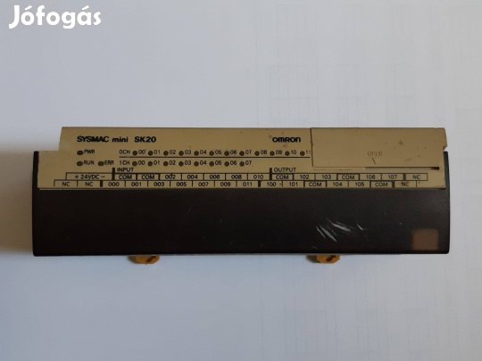 Omron Sysmac Mini SK20 PLC - SK20-C2DR-D programozható vezérlő