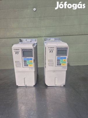 Omron (Yaskawa) típusú frekvenciaváltó, 3.7 Kw.