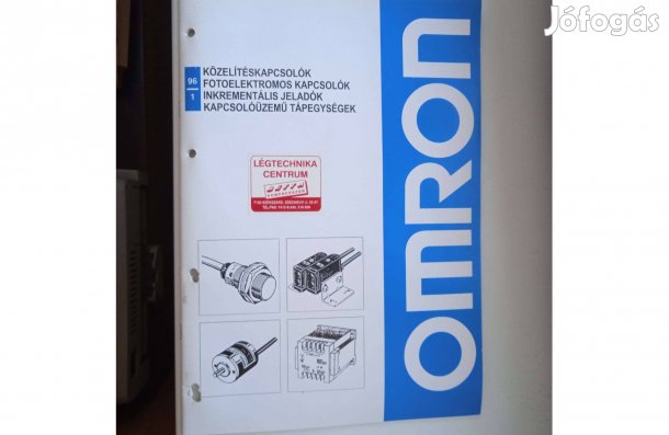 Omron közelítéskapcsolók katalógusa , 1996 - 1
