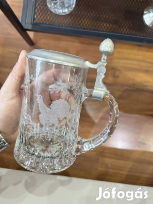 Ón fedeles vadász üveg korsó