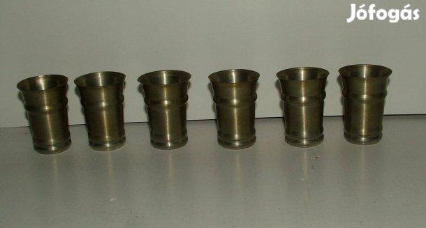 Ón/zinn 6 részes röviditalos készlet eladó