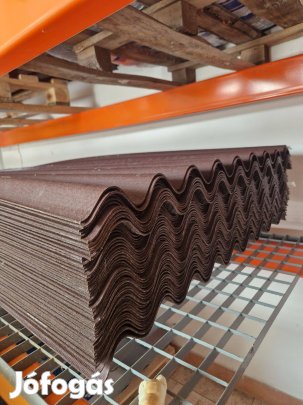 Onduline tetőlemez barna hullámlemez