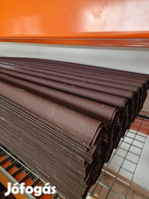 Onduline tetőlemez piros bitumenes hullámlemez