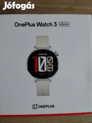 One Plus Watch okos óra. 