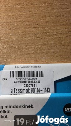 One könyű telefonszám 144.144.3.