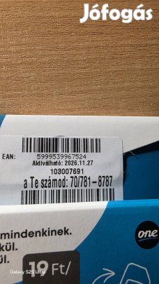 One könyű telefonszám 781.87.87.