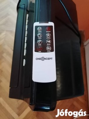 Oneconcept léghűtő, levegőtisztító, párásító 