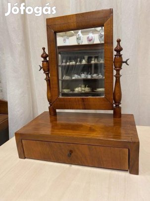 Ónémet fiókos asztali tükör