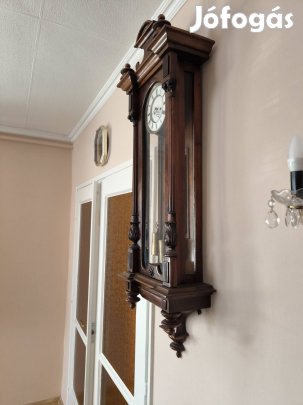 Ónémet két súlyos falióra gyönyörű állapotban Pécs