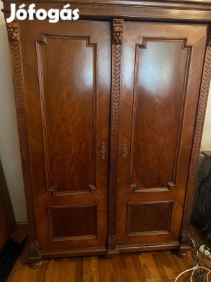 Ónémet ruhásszekrény, antik