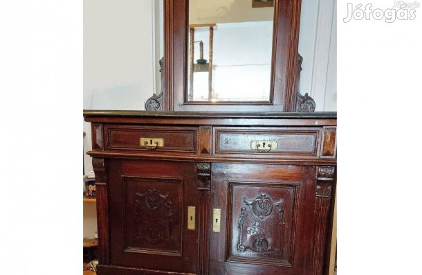 Ónémet tálaló fekete márvánnyal eladó