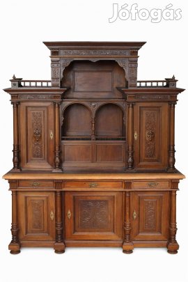 Ónémet tálaló márvány betéttel