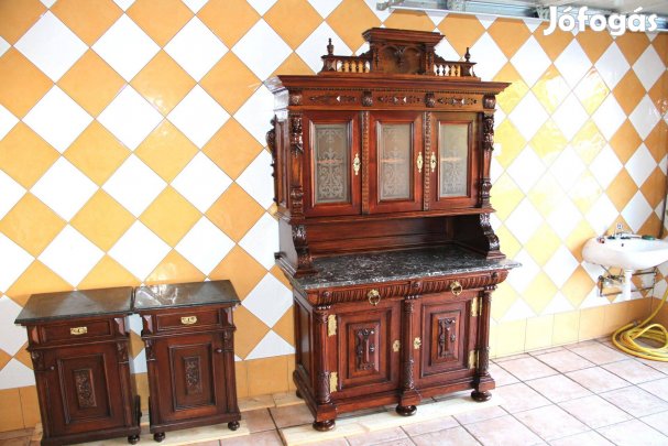 Ónémet tálaló sav maratott üvegbetétekkel