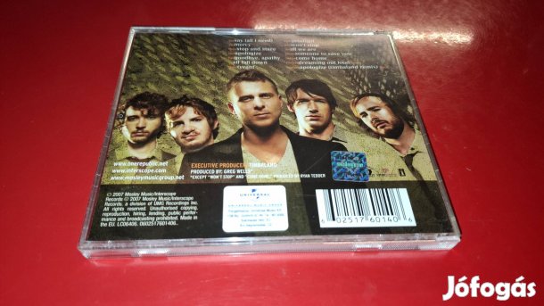 Onerepublic Dreaming out loud Cd 2007 Magyar Kiadás