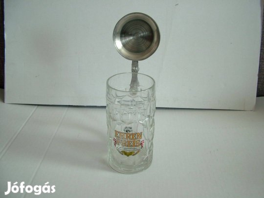 Ónfedeles üveg söröskorsó/krigli eladó