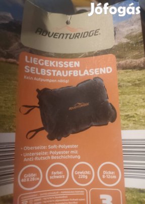 Önfelfújódó matrac es párna