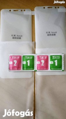 Öngyógyító hidrogél Kijelzővédő fólia Xiaomi redmi note 5 2db