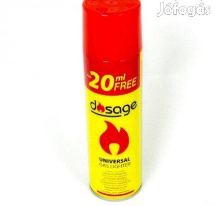 Öngyújtó töltő bután szelepes gázpalack 270ml