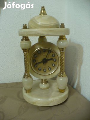 Ónix elegáns asztali óra