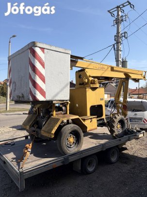 Önjáró emelő kosaras 4x4, diesel, 12 m