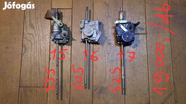 Önjáró fűnyíró meghajtások, újak