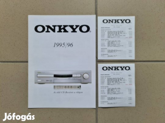 Onkyo 1995, 96 katalógus