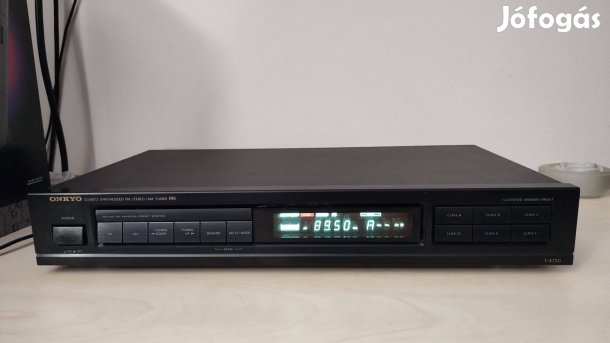 Onkyo T-4730 rádió tuner, hibátlanul működő állapotban