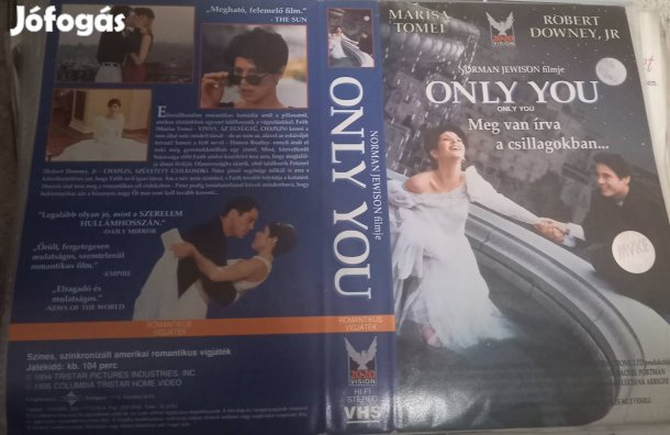 Only you - vígjáték vhs - nagytok