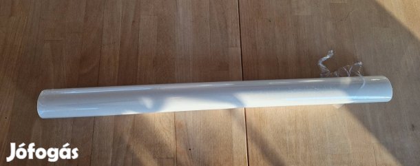 Öntapadós fehér bútor / fal fólia - kb. 60 cm széles - új