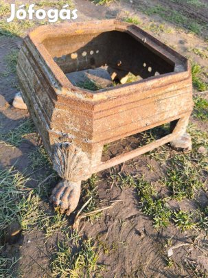 Öntöttvas alsó kályha elem