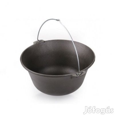Öntöttvas bogrács 10,8 literes