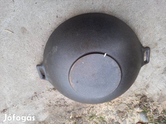 Öntöttvas edény új wook  tál eladó!