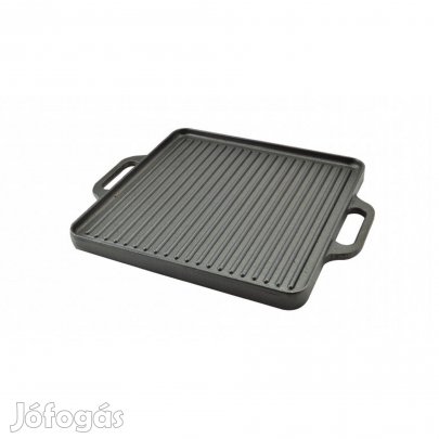 Öntöttvas grill lap 42 cm