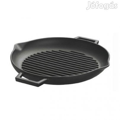 Öntöttvas grill serpenyő 31cm