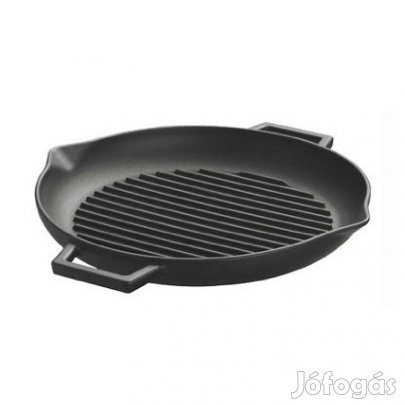 Öntöttvas grill serpenyő 31cm