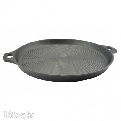 Öntöttvas grill serpenyő 34 cm