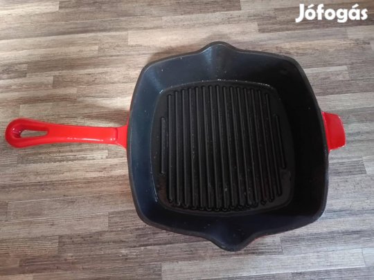 Öntöttvas grill serpenyő Ernesto 27 cm