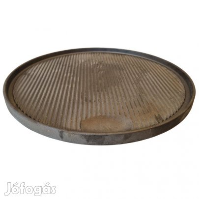 Öntöttvas grill sütőlap 40cm