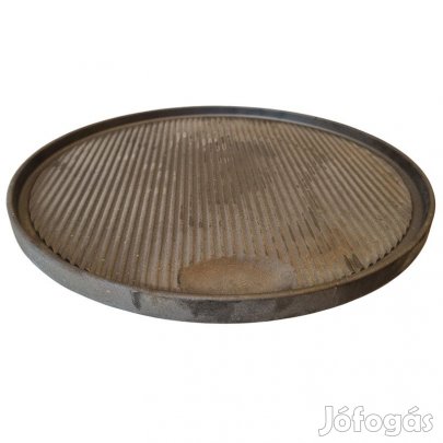 Öntöttvas grill sütőlap 40cm